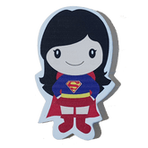 C&F Wooden Super Girl Character